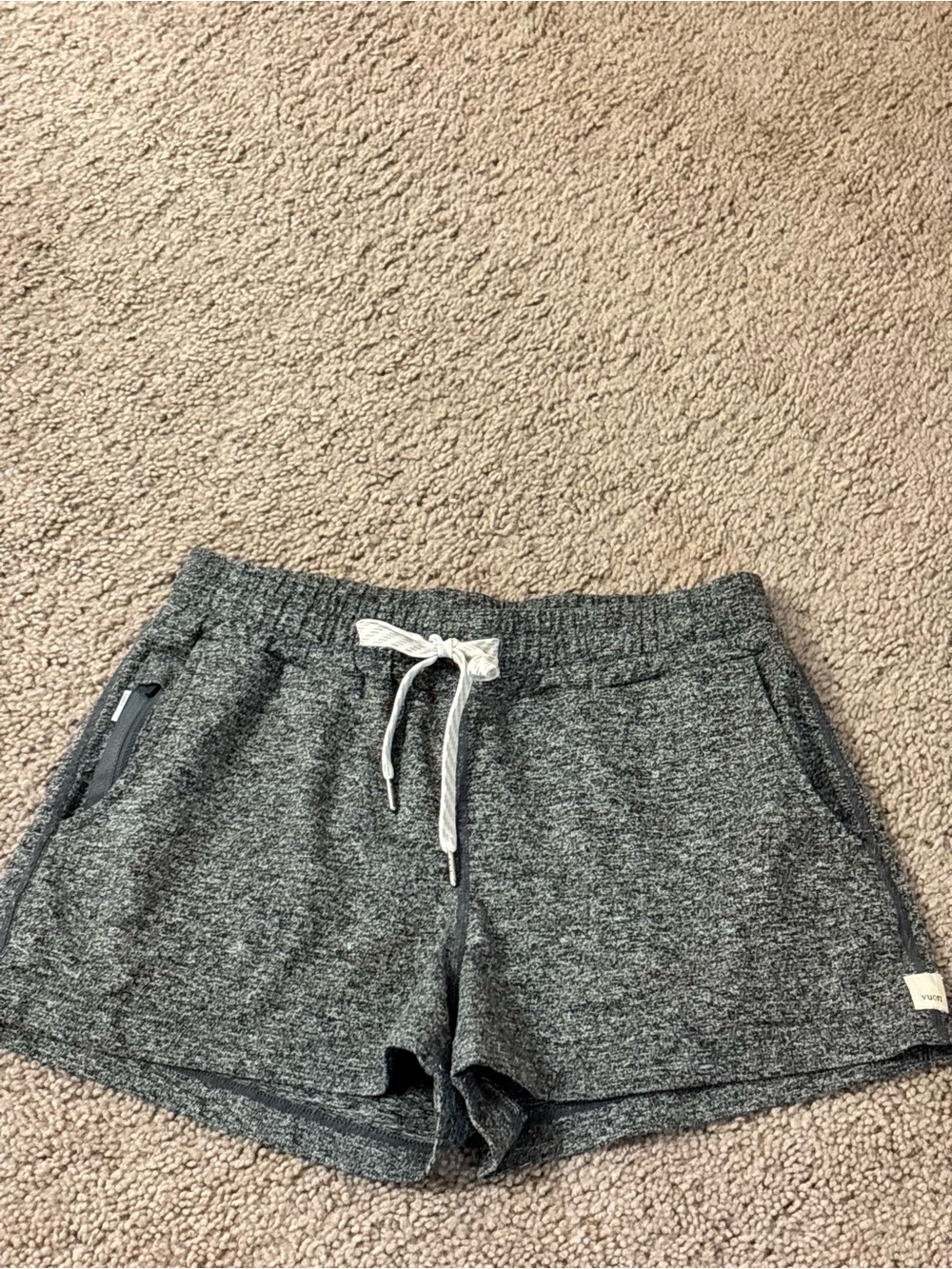 Vuori Halo 2.0 Shorts Heather Grey